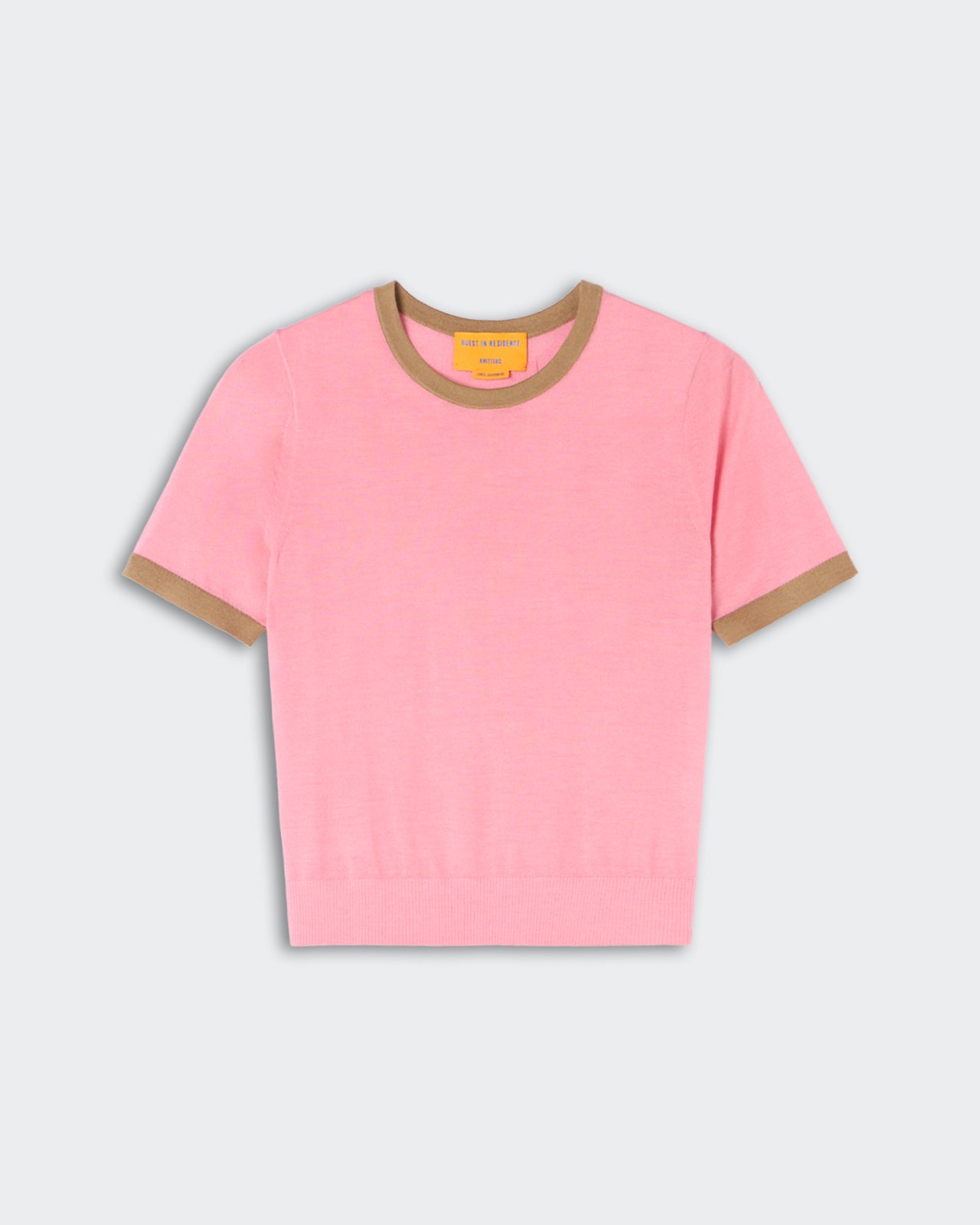 Airy Ringer Tee - Sprinkle/Camel