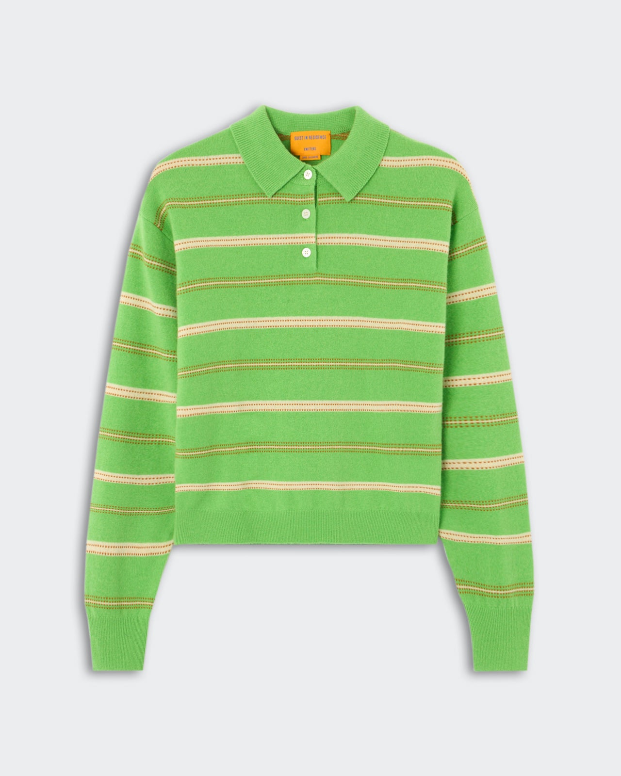 ピ* \"OPPOSITE STRIPE PULLOVER SHIRT rennes — Laboratory | Derabe Striped Pullover in Khaki