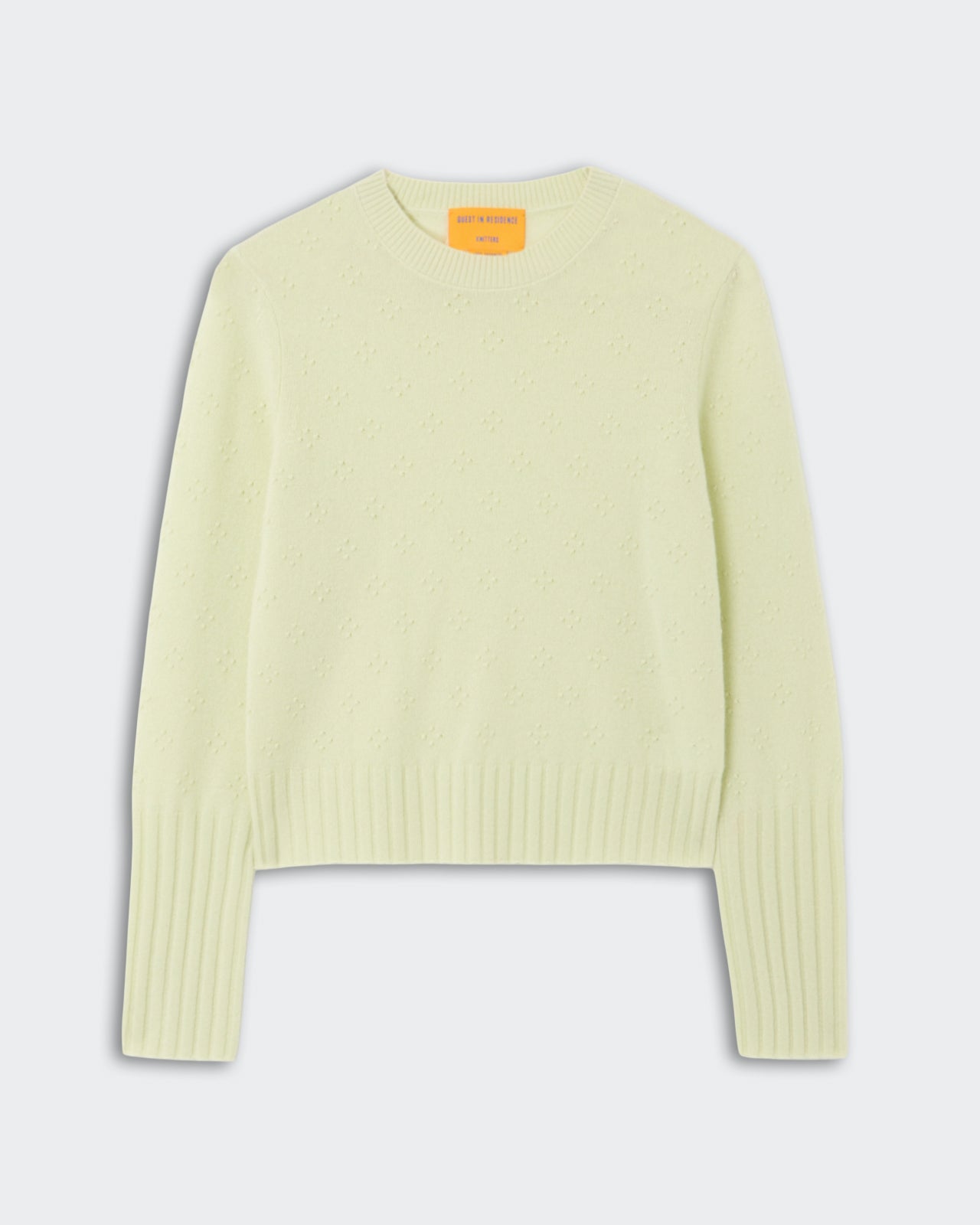 Compass Shrunken Crew - Limewash