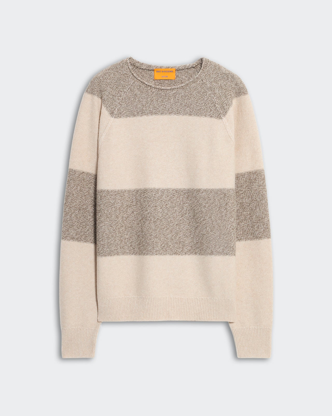 Stripe Island Rollneck - Sandstone Combo