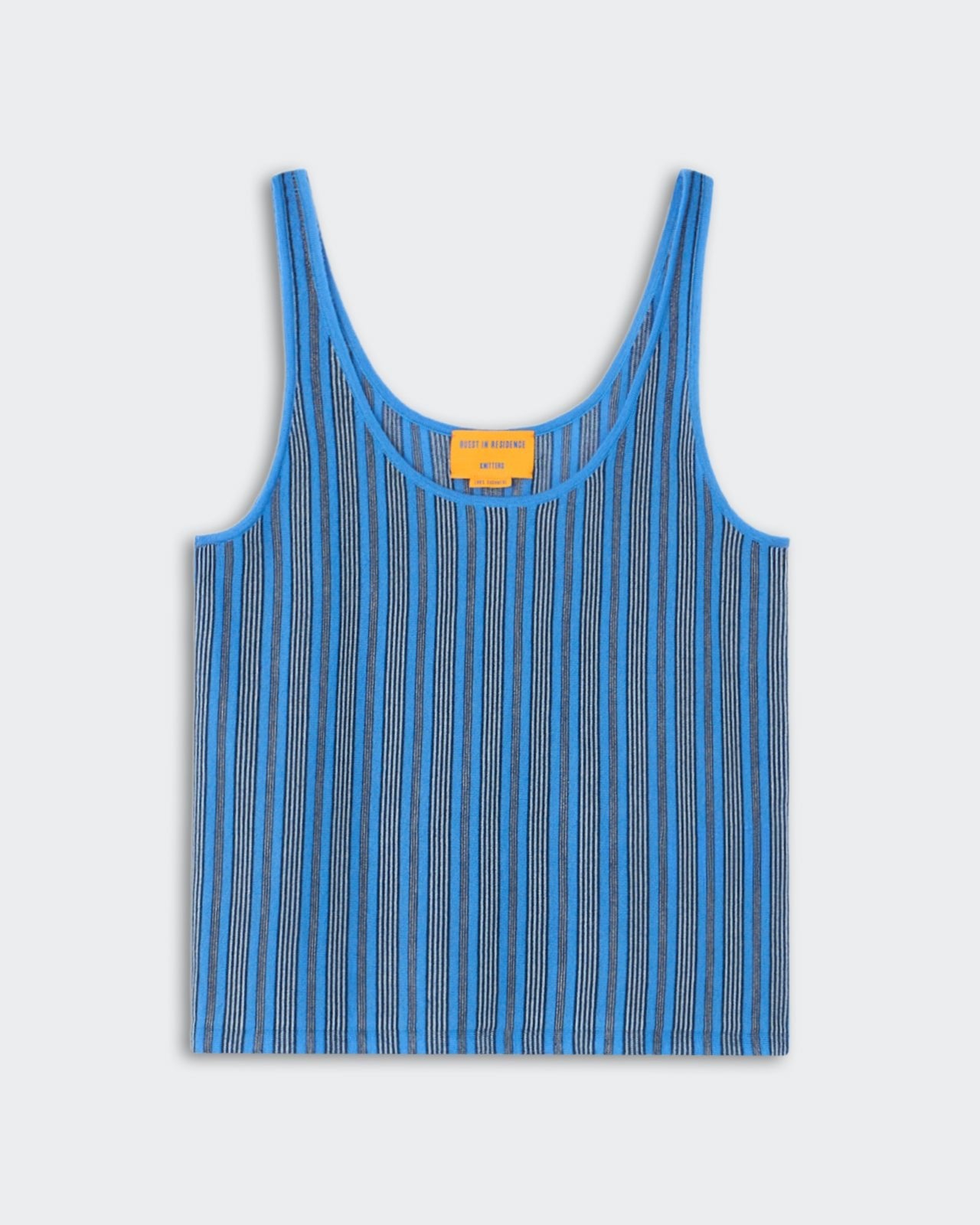 Fine Stripe Tank - Sail Combo