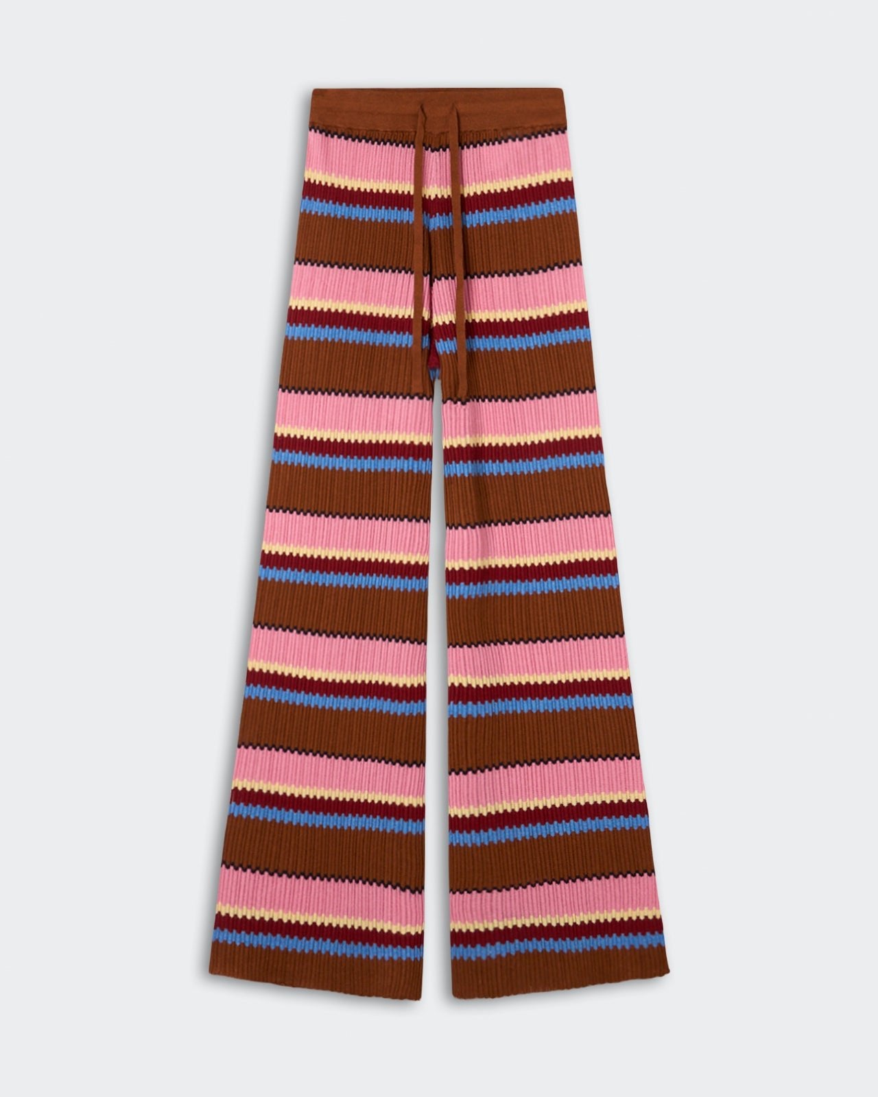 Palazzo Pant - Burnt Sienna Combo