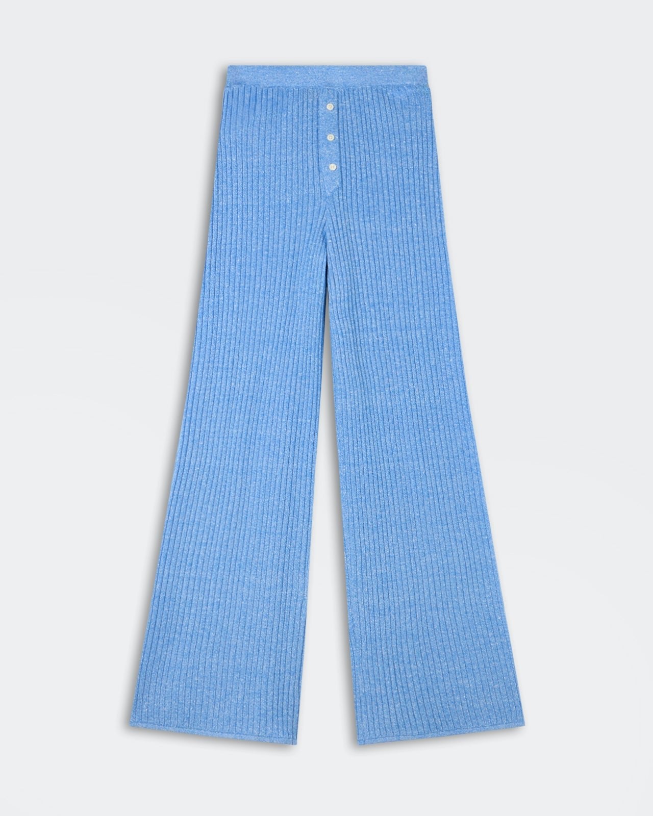 Rib Everywear Pant - Delft Blue