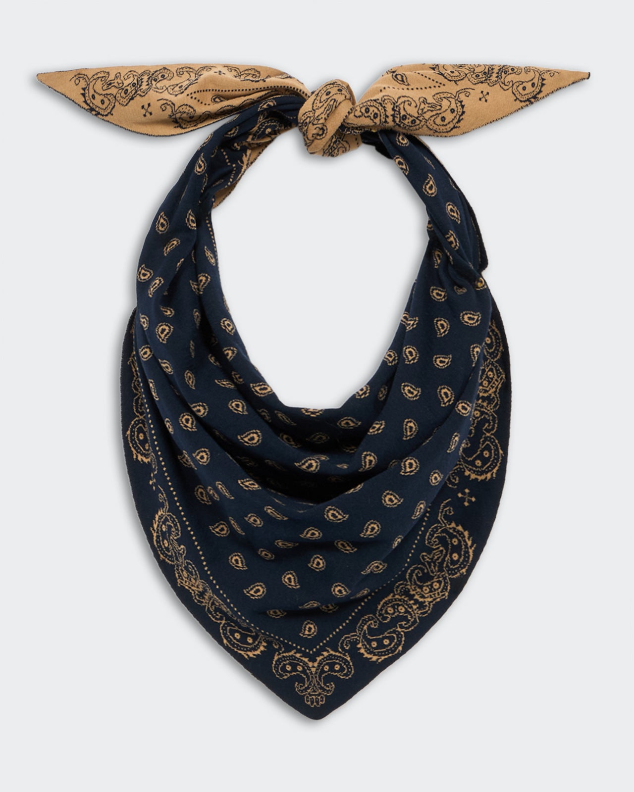 The Wild Rag - Navy/Camel