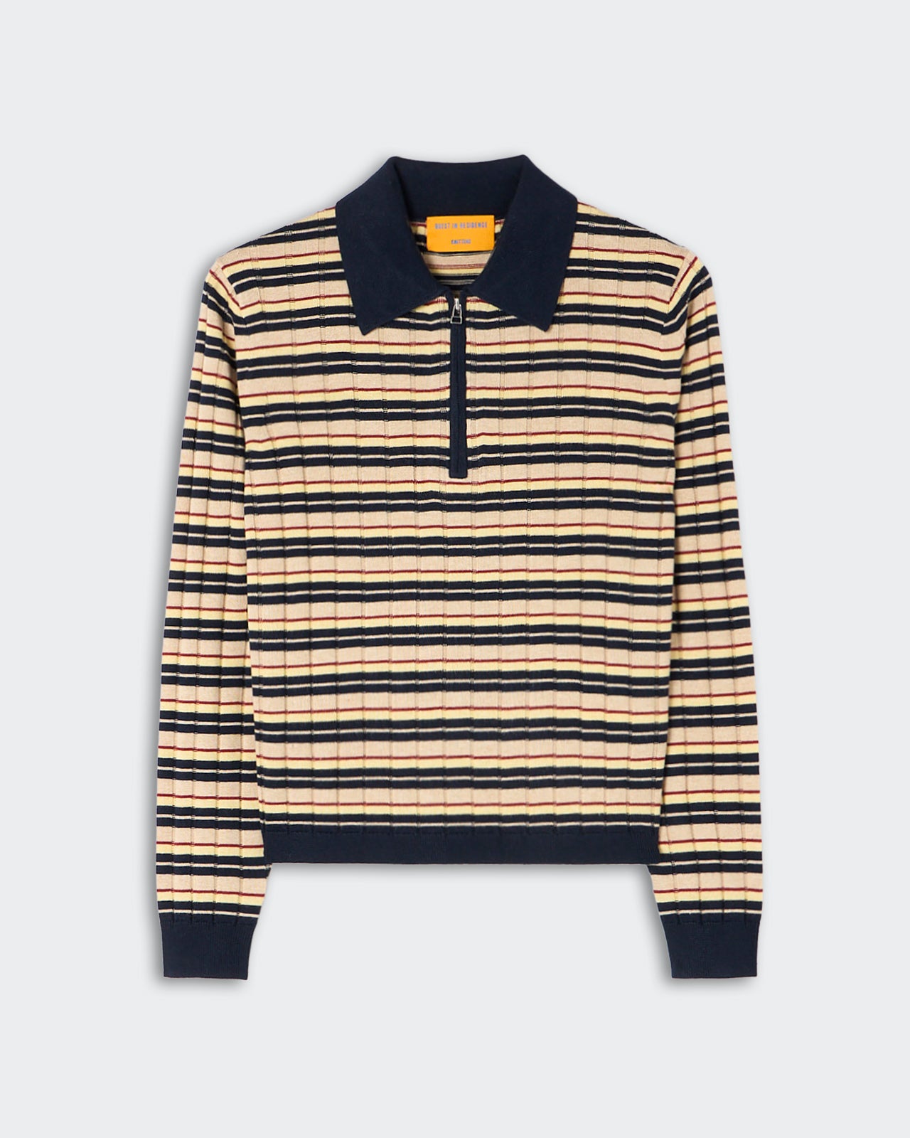 【新品タグ付き】någonstans knit polo pullover Track Polo - Midnight – Guest In Residence