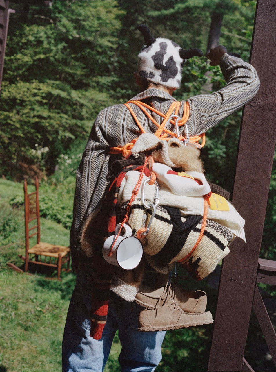 Stripe Work Shirt - Black Combo