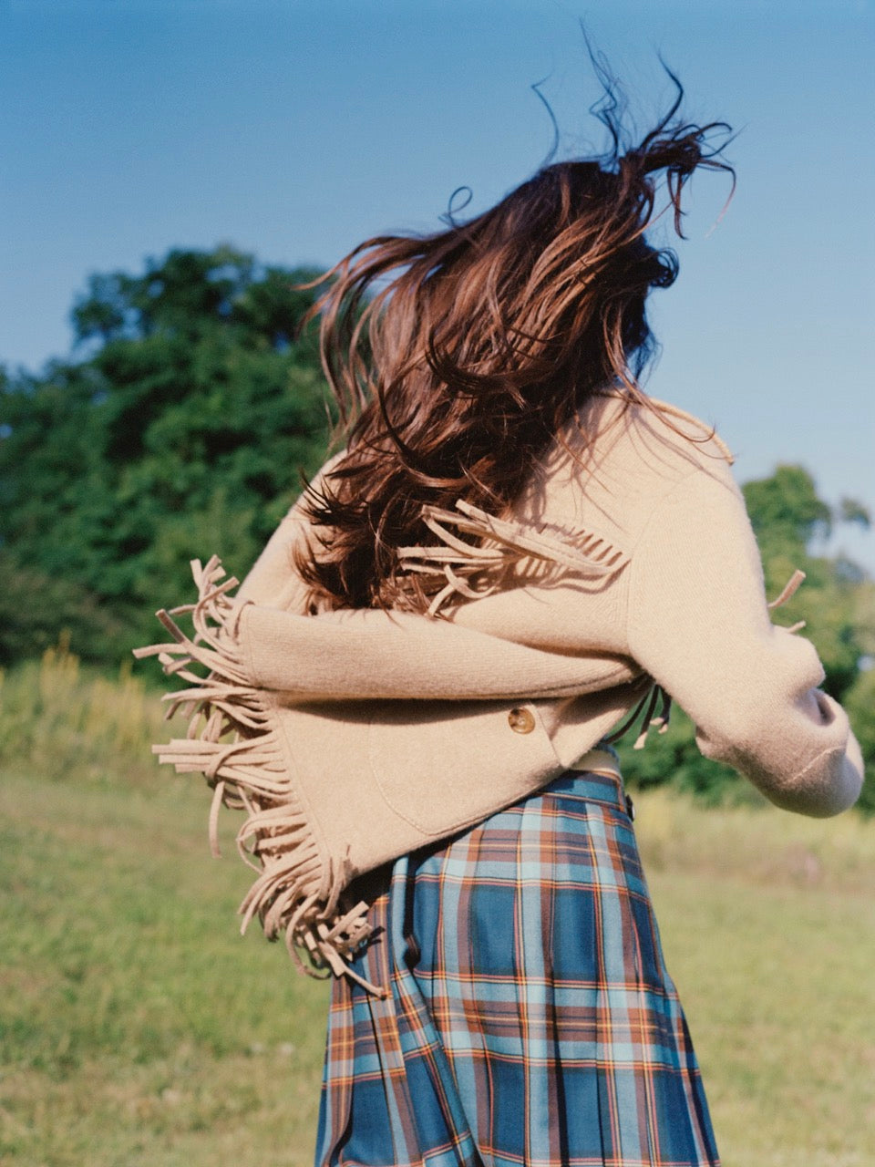 Western Fringe Jacket - Dune