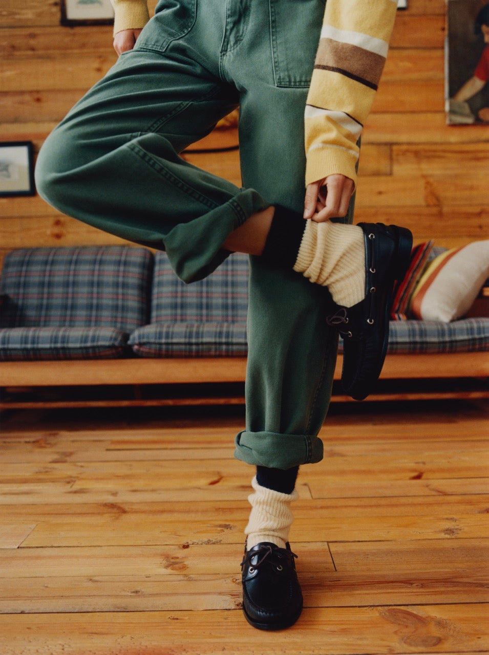 The Soft Socks - Butter/Midnight