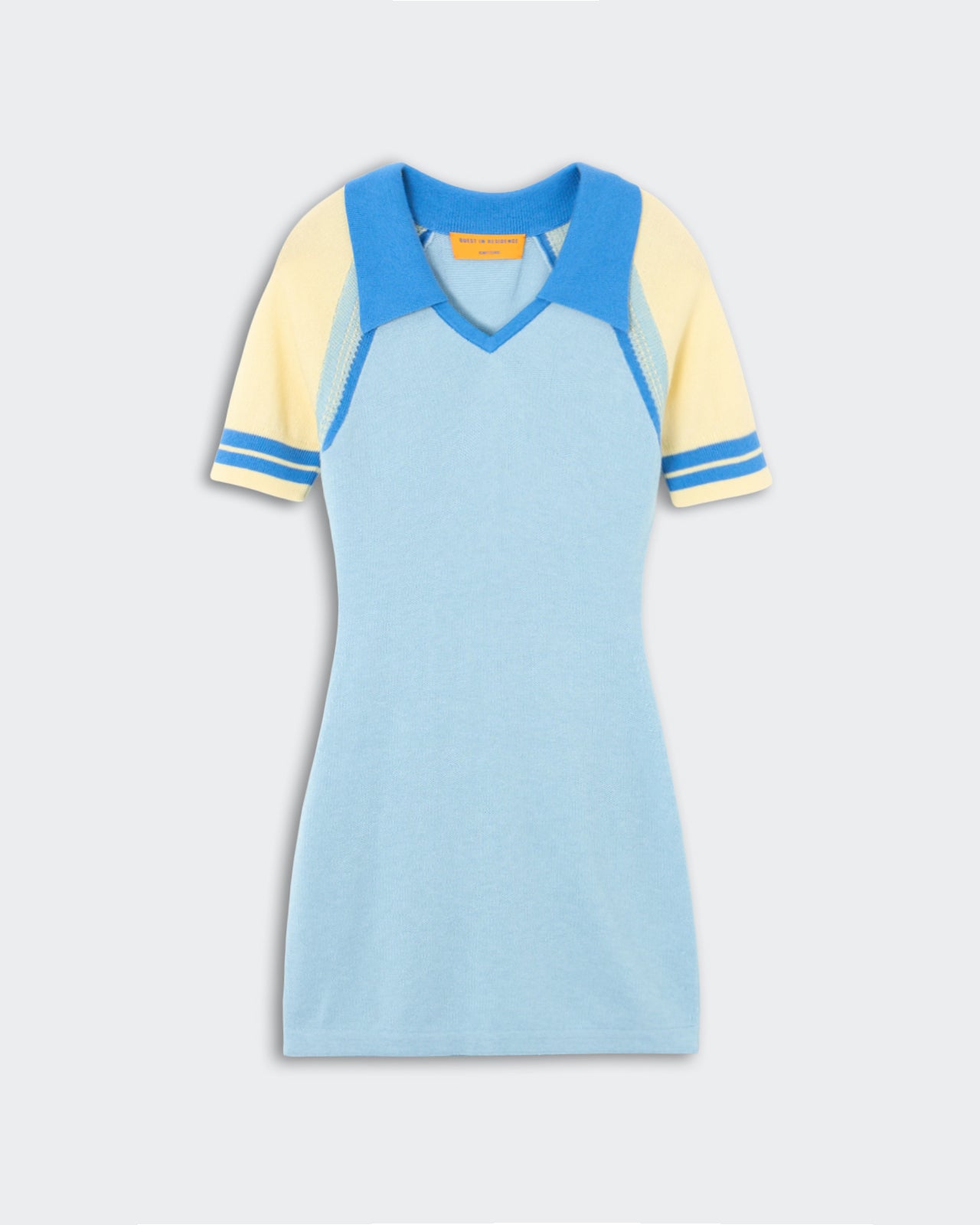 Ace Polo Dress - Clear Sky Combo