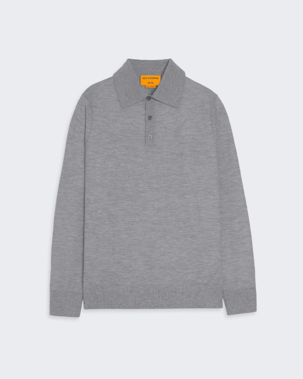 Airy Polo - Heather Grey