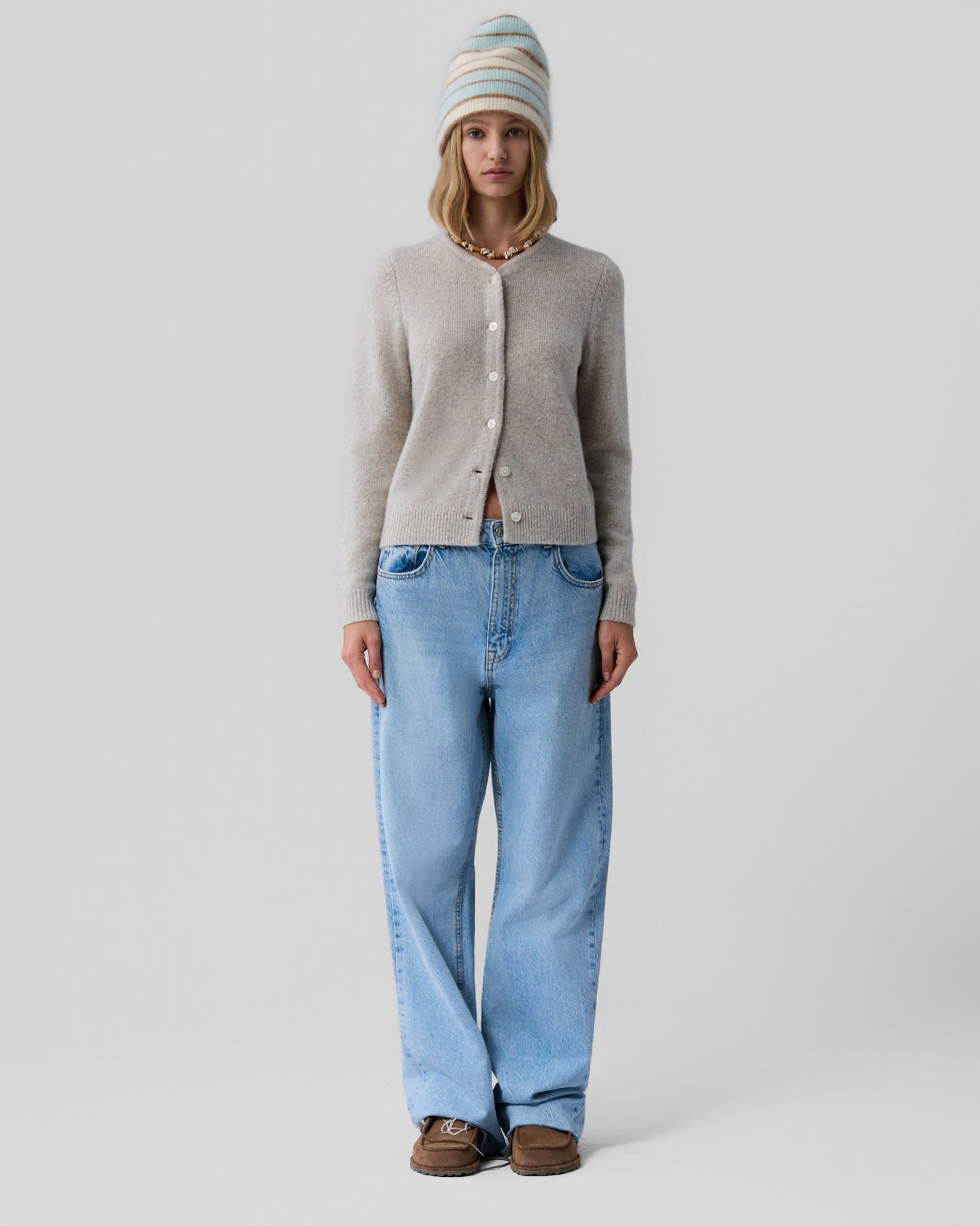 Ava Cardigan - Sandstone