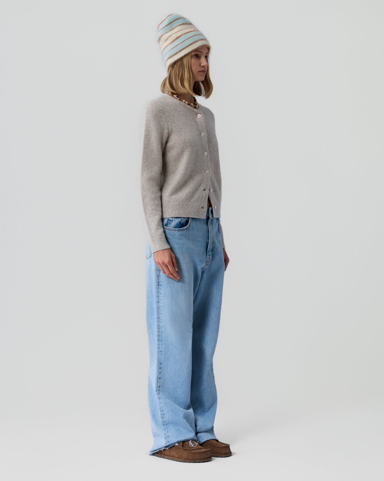 Ava Cardigan - Sandstone