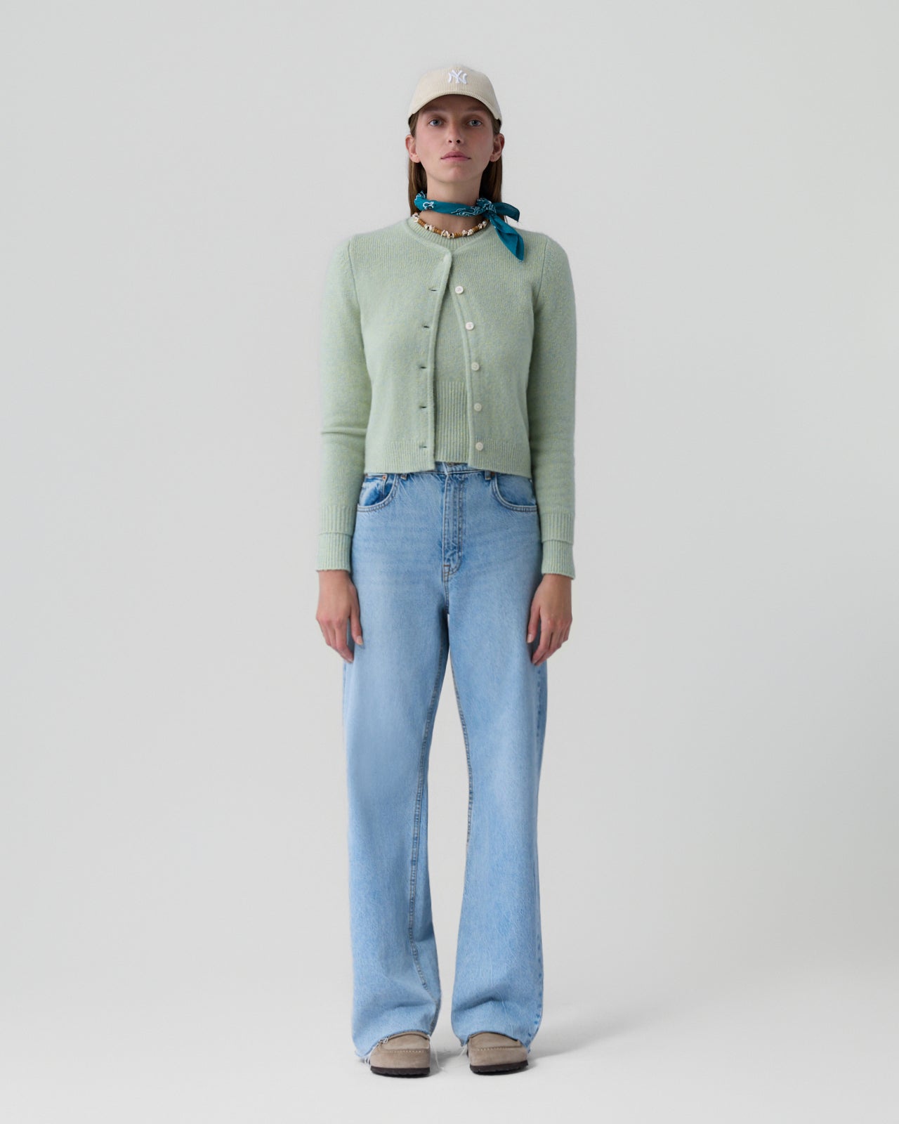 Ava Cardigan - Seaglass