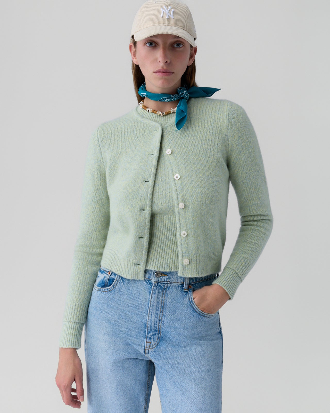 Ava Cardigan - Seaglass