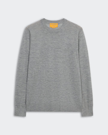 Airy True Crew Heather Grey