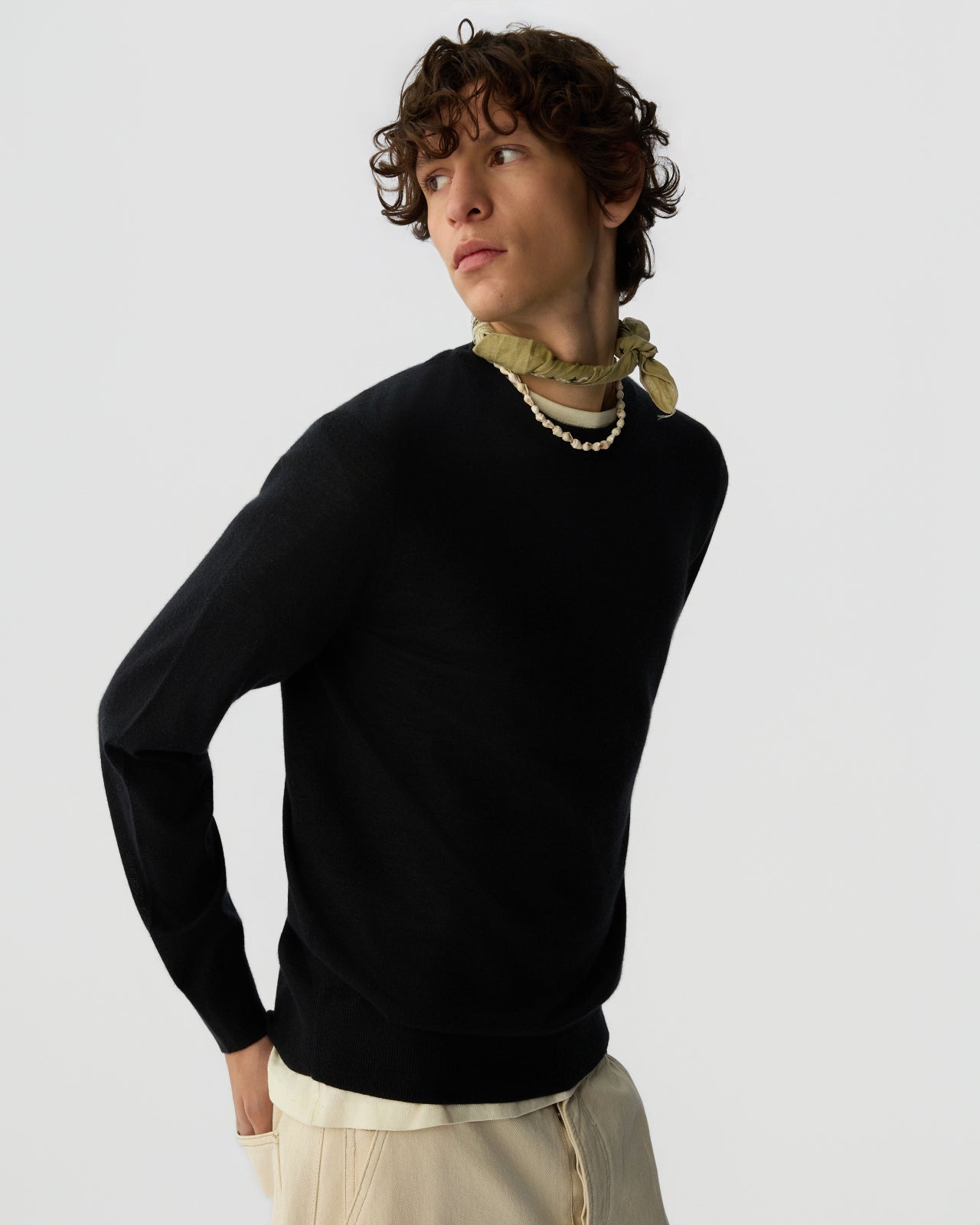 Airy True Crew  - Black