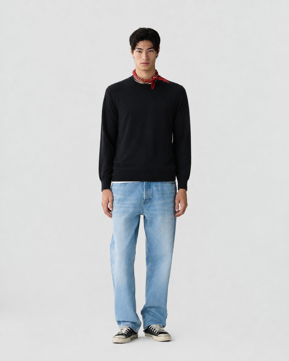 Airy True Crew  - Black