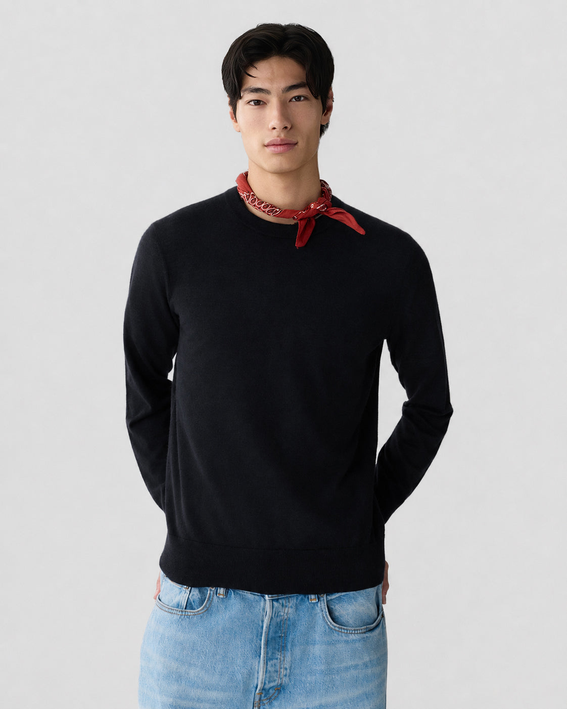 Airy True Crew  - Black
