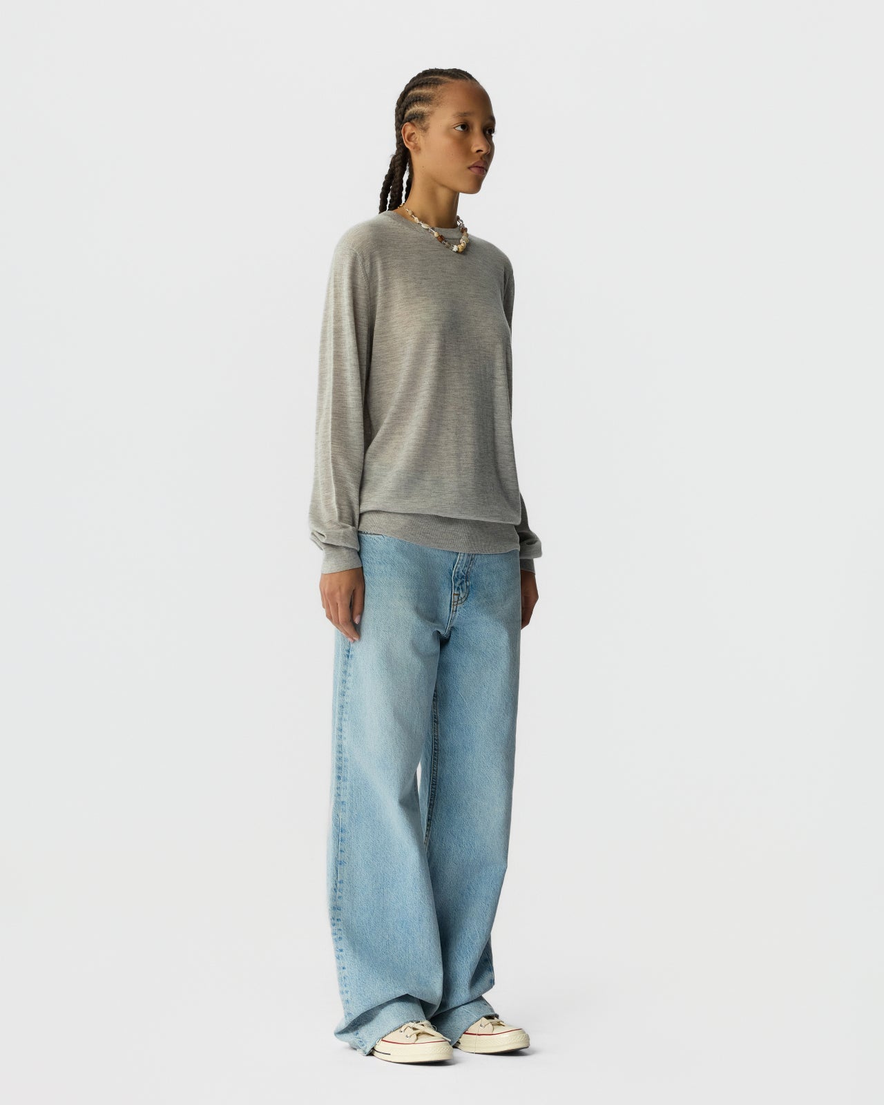 Airy True Crew - Stone