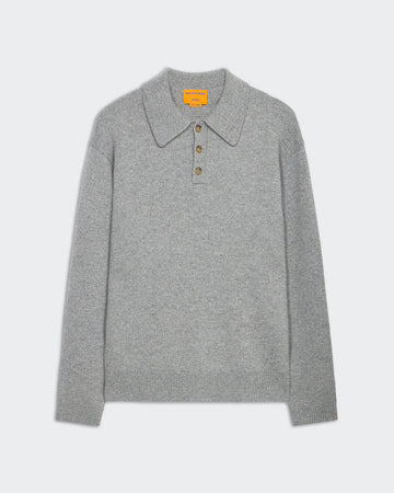 Allday Polo Heather Grey