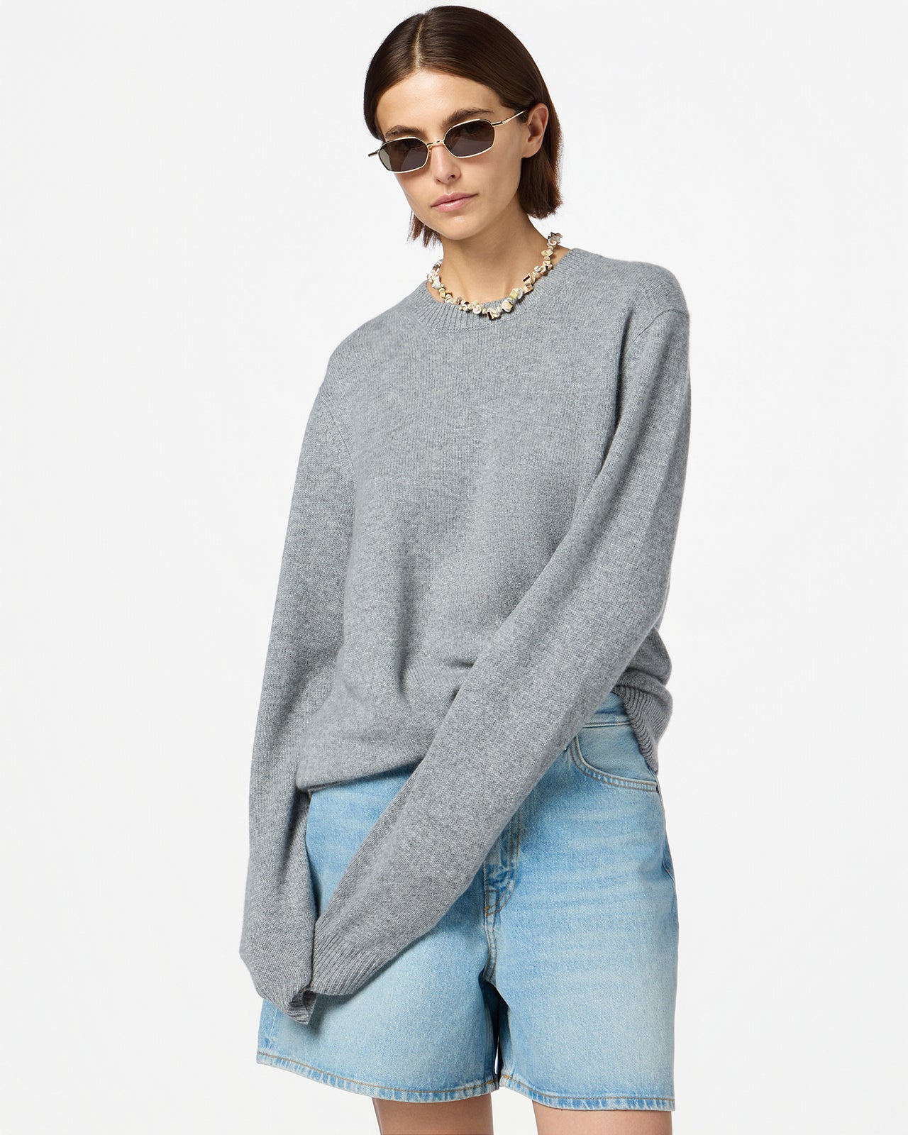 Allday Crew - Heather Grey