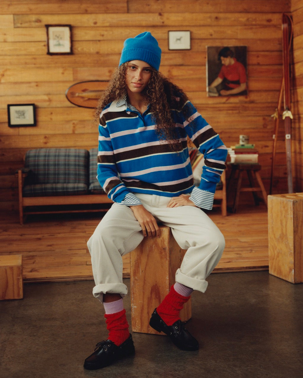 ピ* \"OPPOSITE STRIPE PULLOVER SHIRT MASU - OPPOSITE STRIPE PULLOVER SHIRT – +81