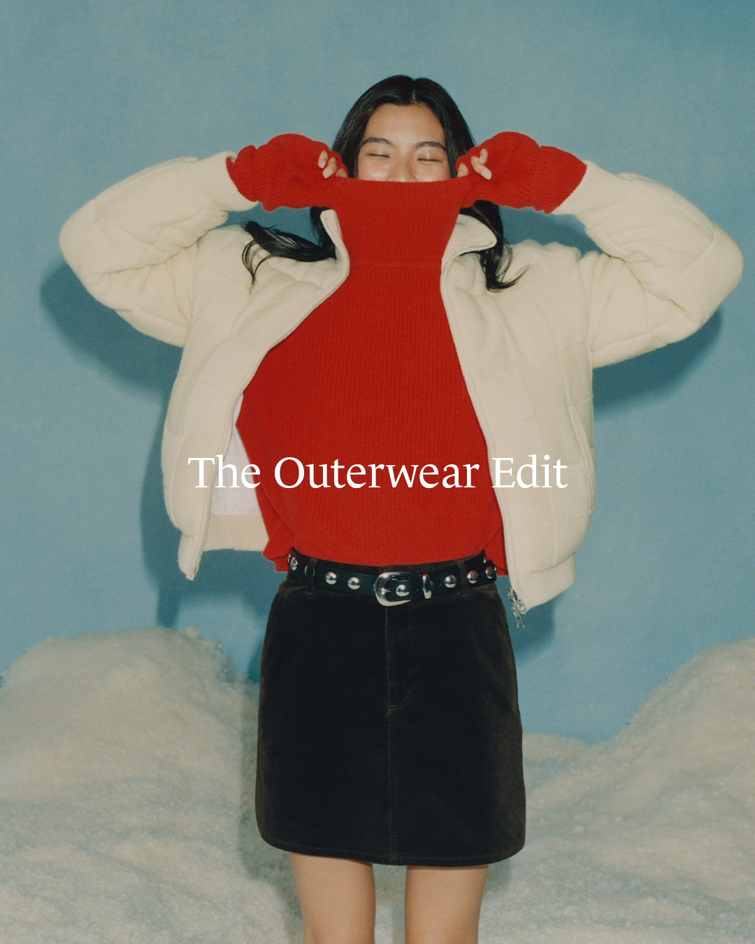 Guest in Residence outerwear edit campaign image
