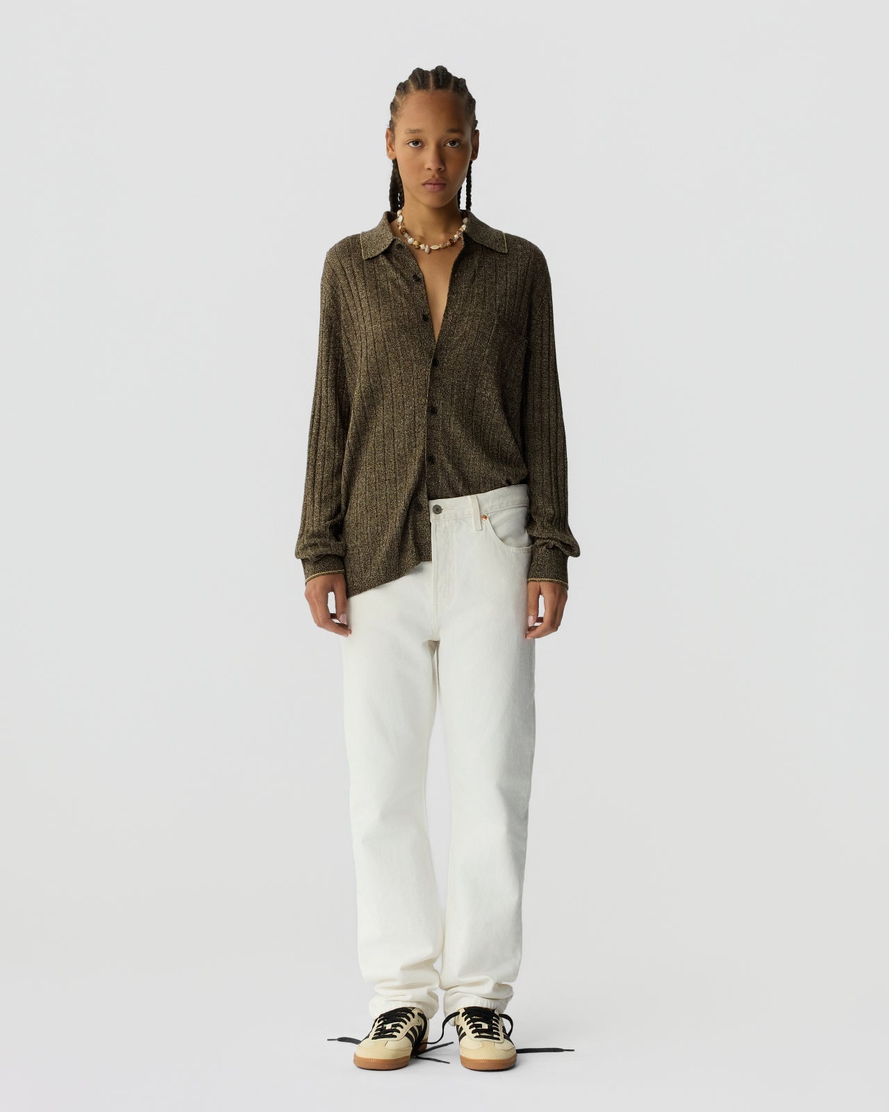 Button Up! Shirt - Chestnut – Guest In Residence