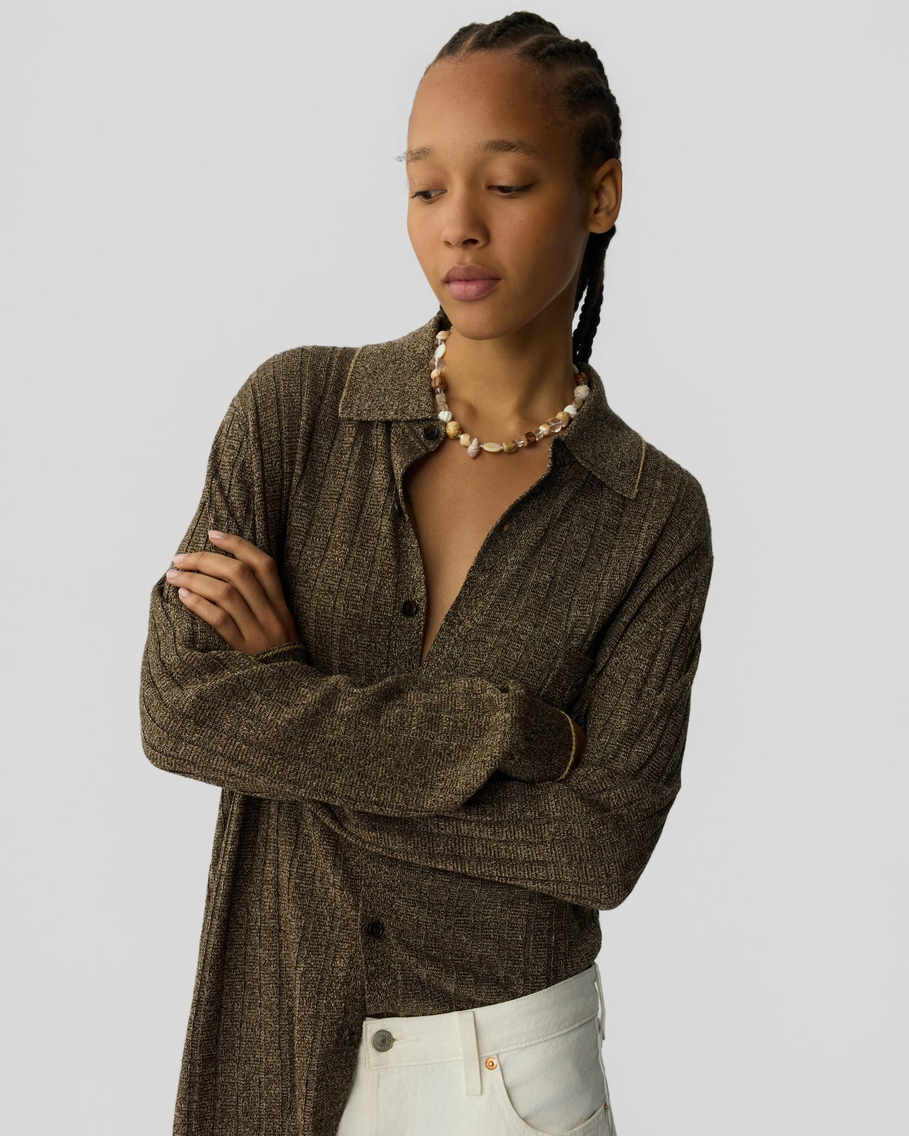 Button Up! Shirt - Chestnut