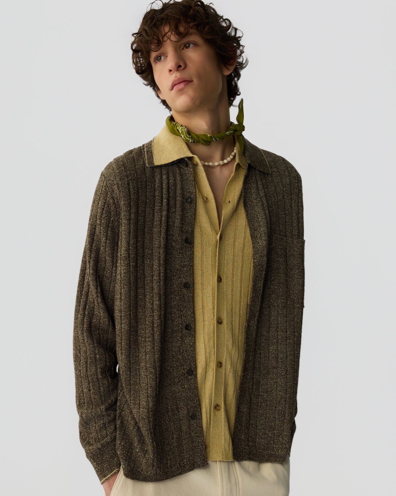 Button Up! Shirt - Chestnut – Guest In Residence