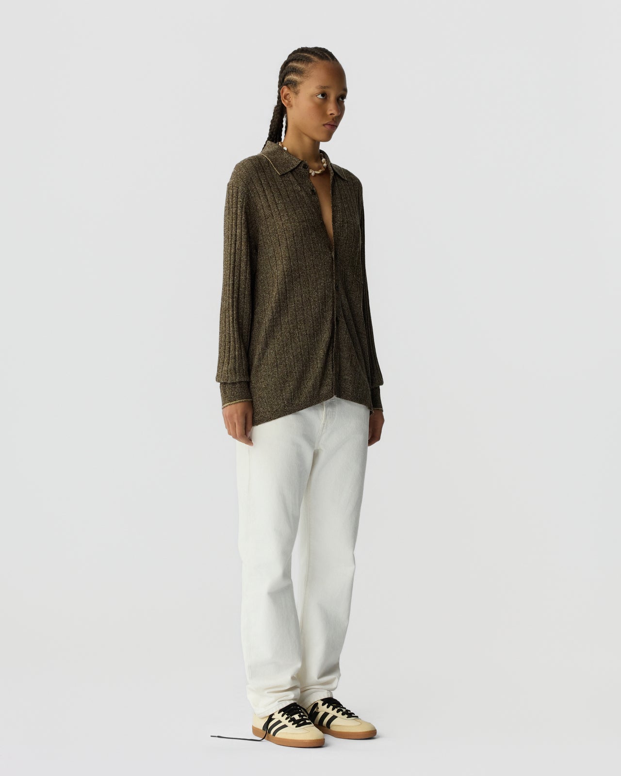 Button Up! Shirt - Chestnut – Guest In Residence