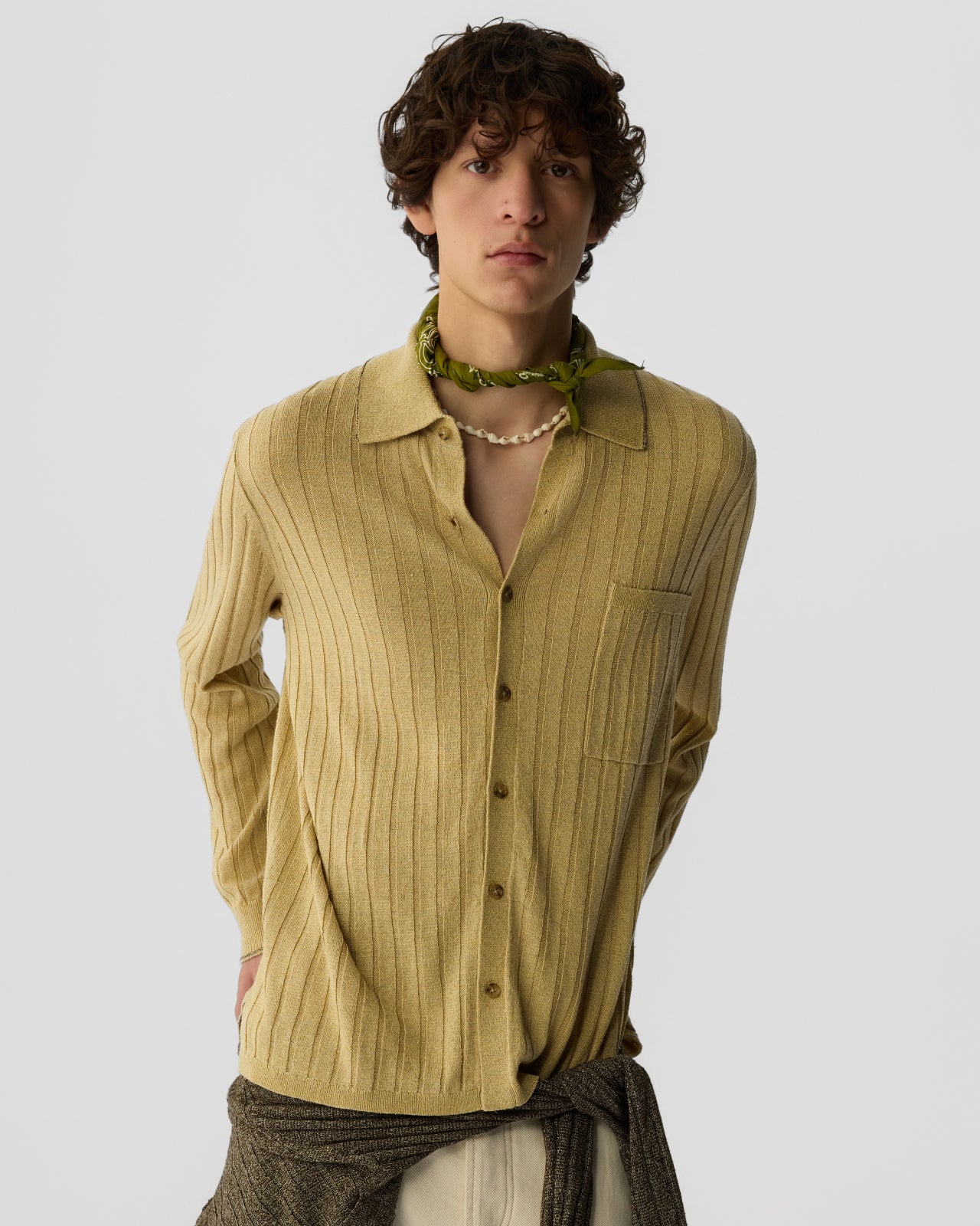 Button Up! Shirt - Sandstone – Guest In Residence