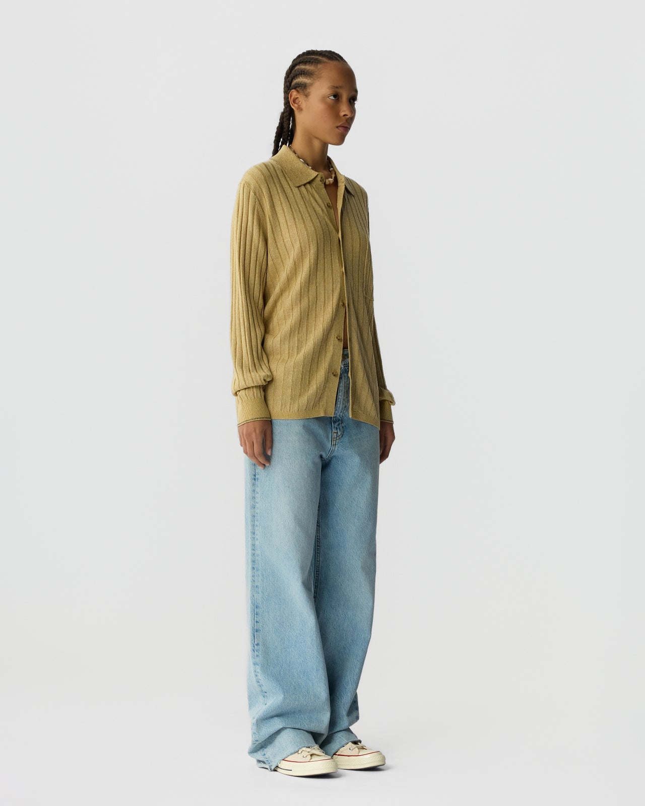 Button Up! Shirt - Sandstone – Guest In Residence