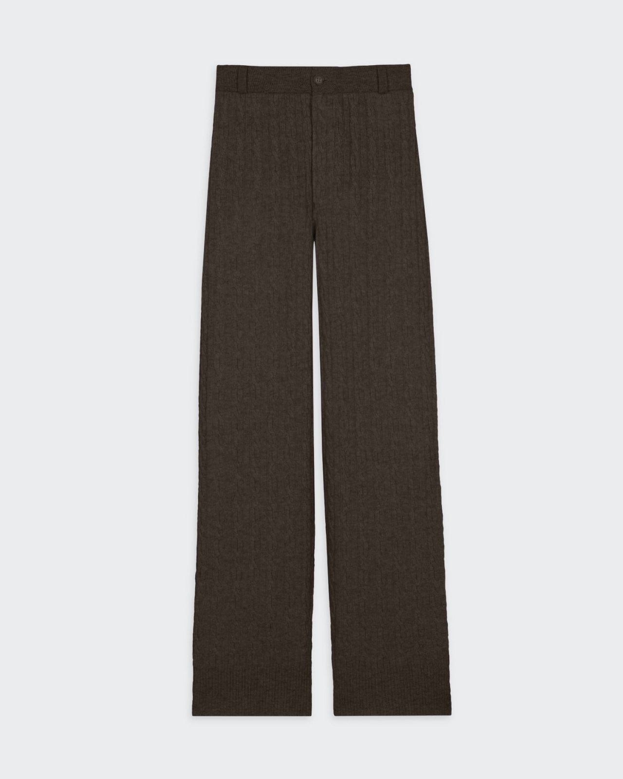 Cable Trouser - Chestnut