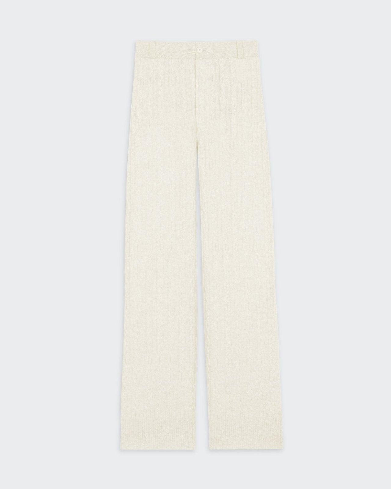 Cable Trouser - Cream