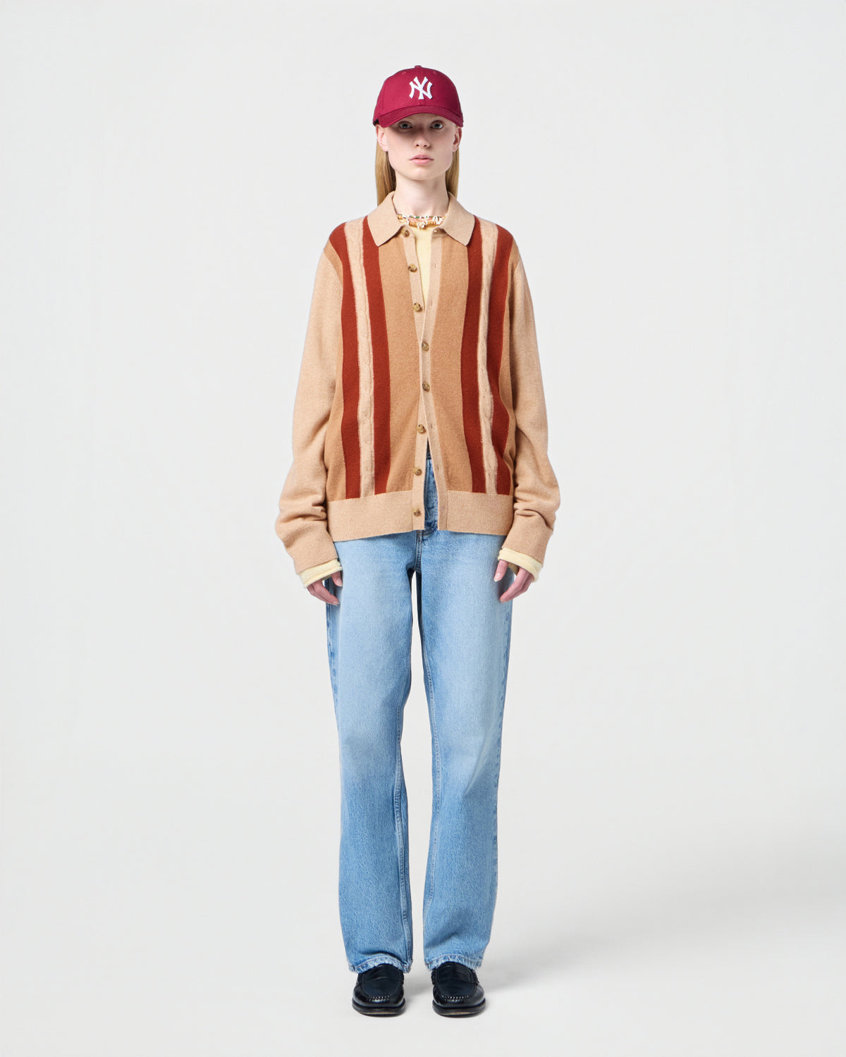 Cable Plaza Shirt - Dune Combo