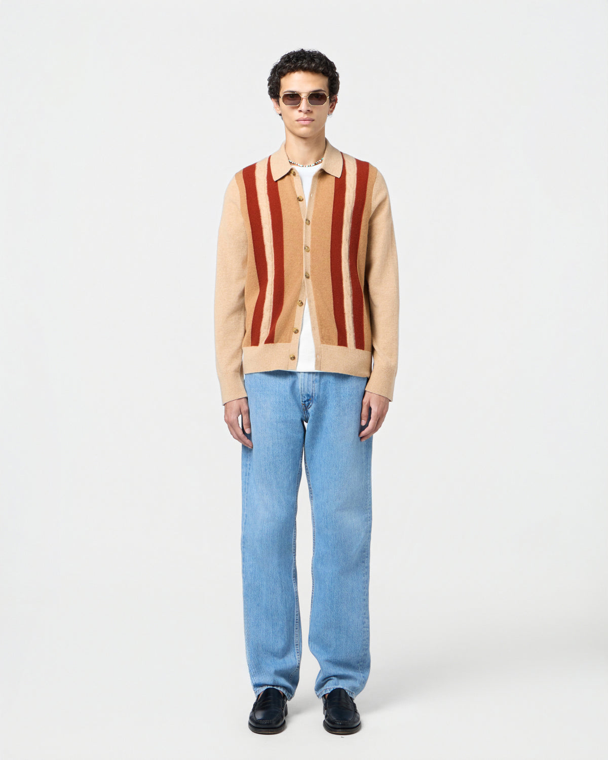 Cable Plaza Shirt - Dune Combo