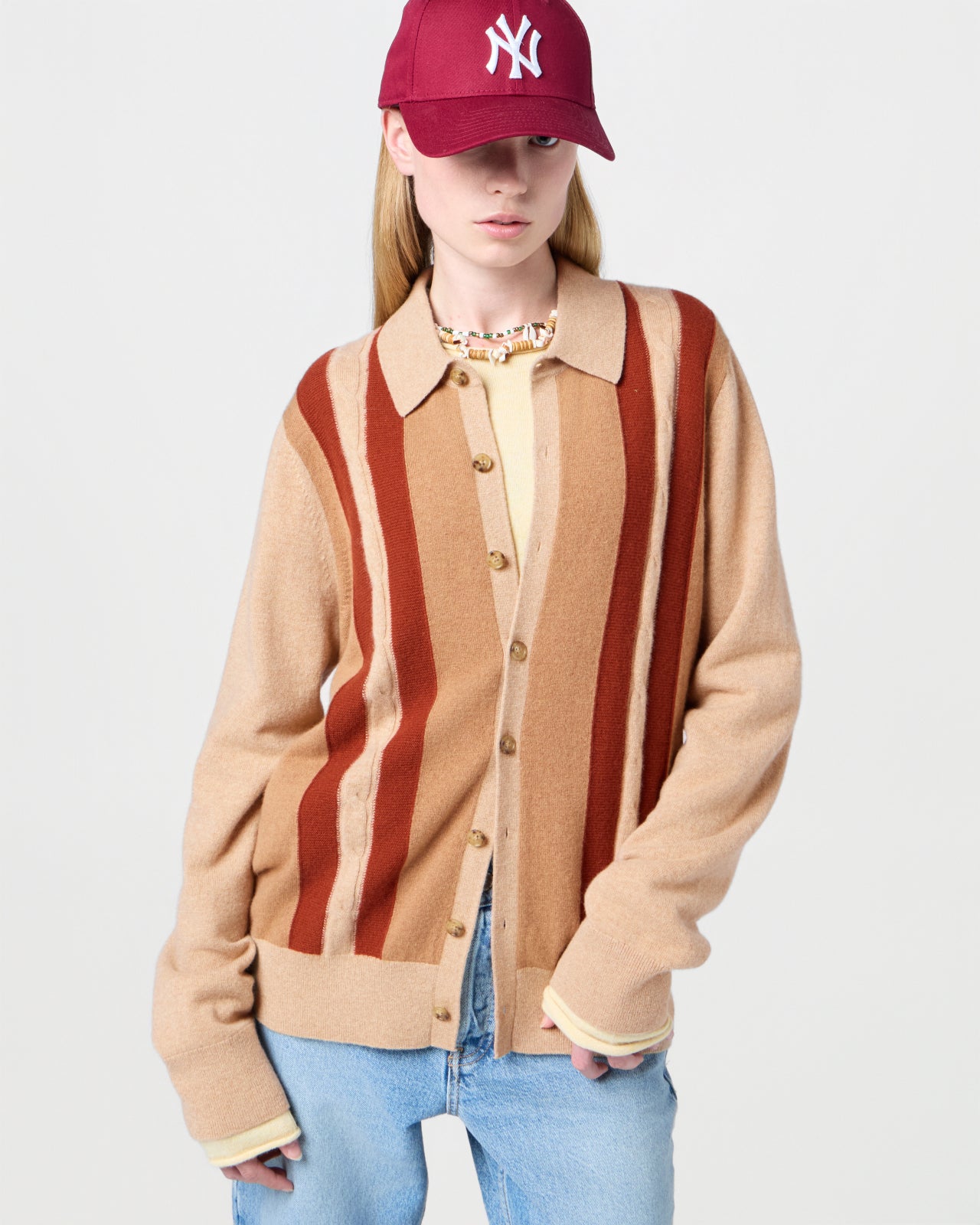 Cable Plaza Shirt - Dune Combo