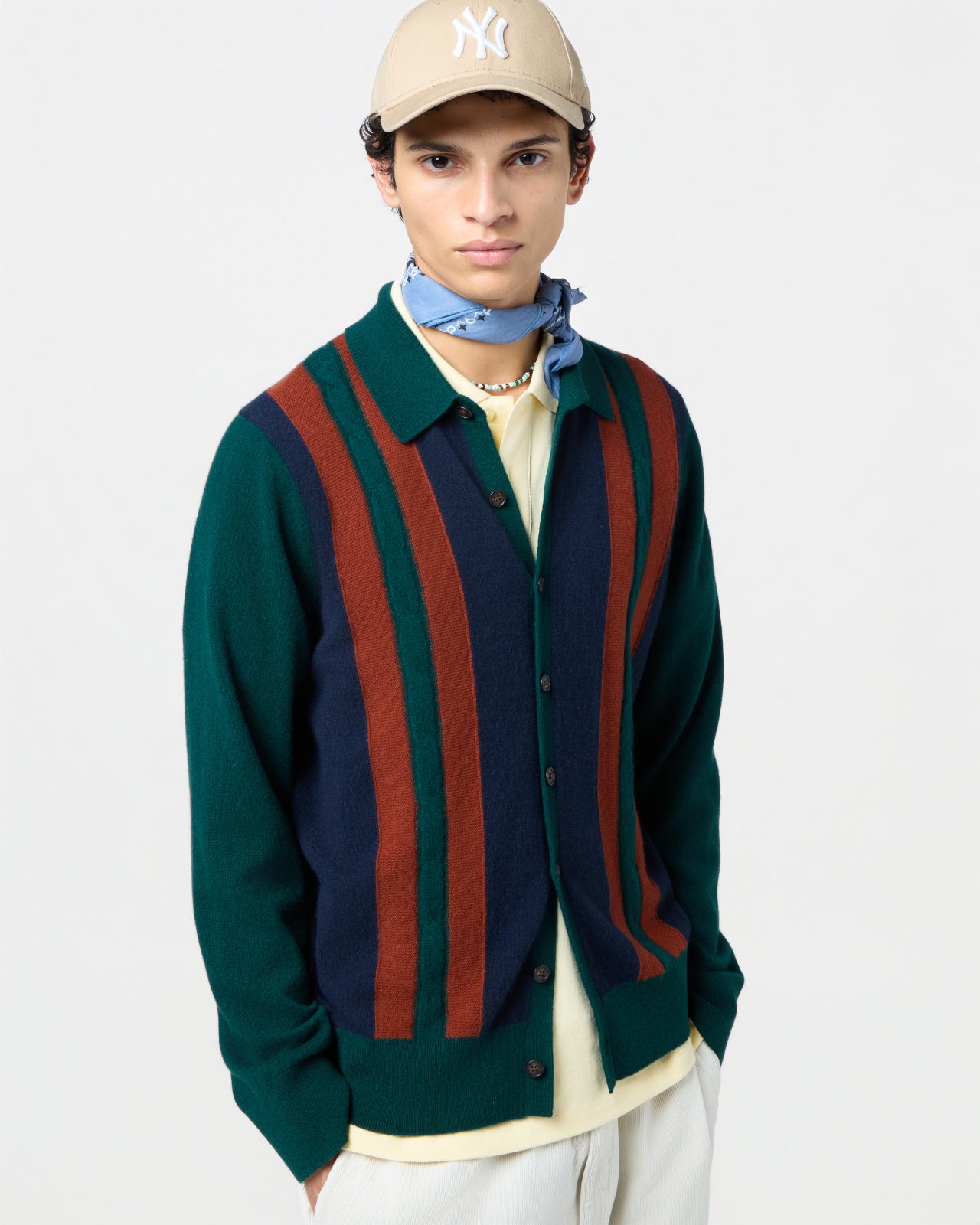 Cable Plaza Shirt - Holly Combo