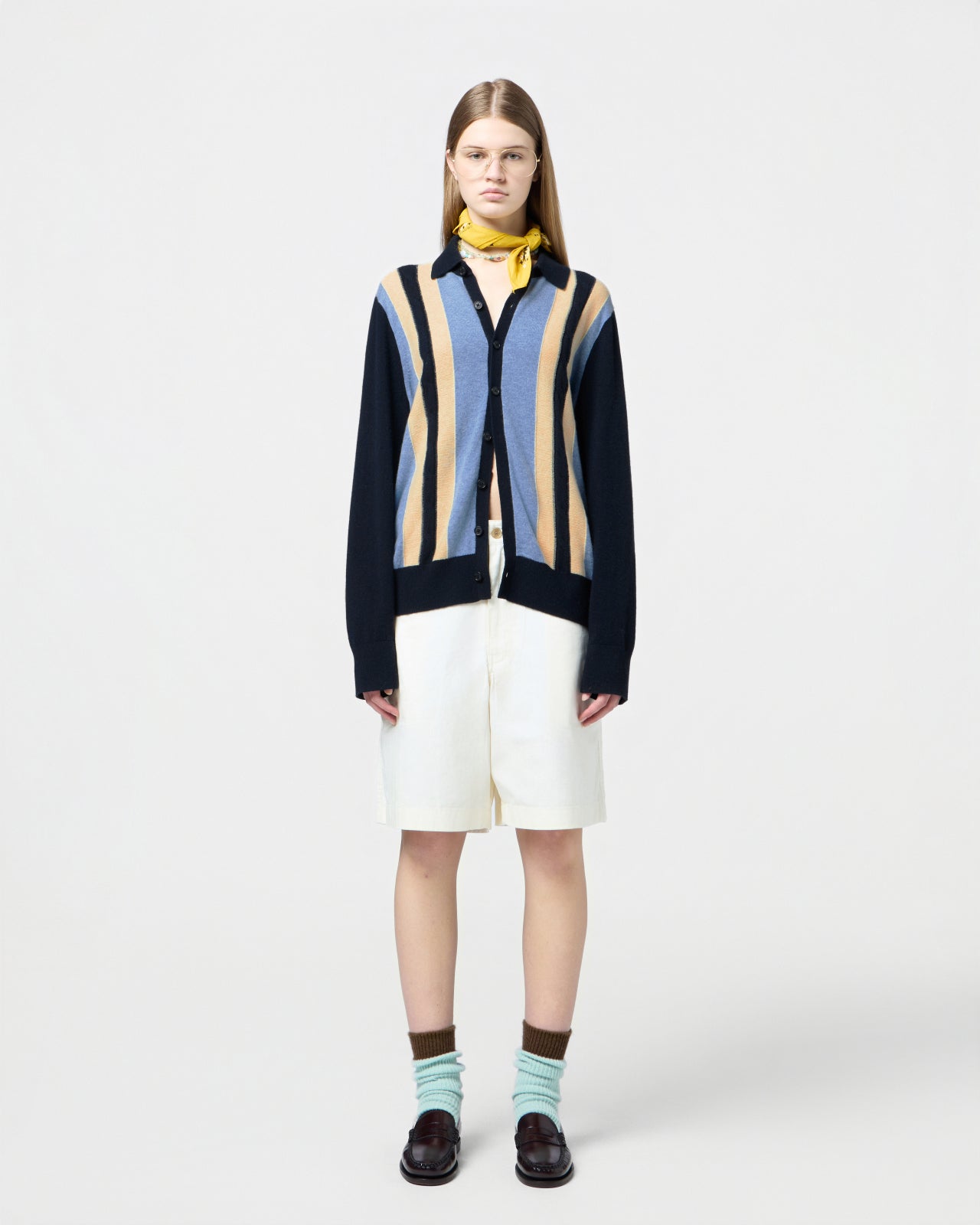 Cable Plaza Shirt - Midnight Combo