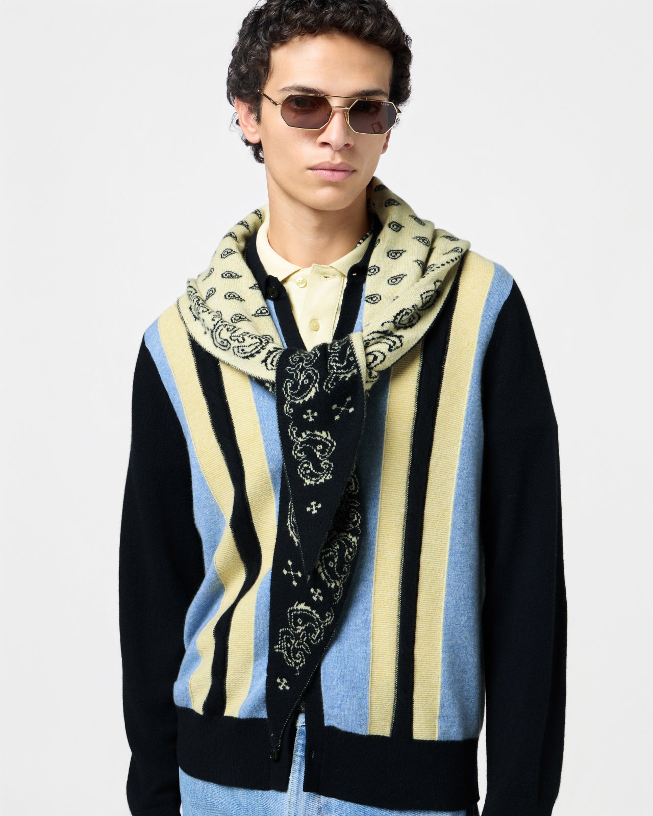 Cable Plaza Shirt - Midnight Combo