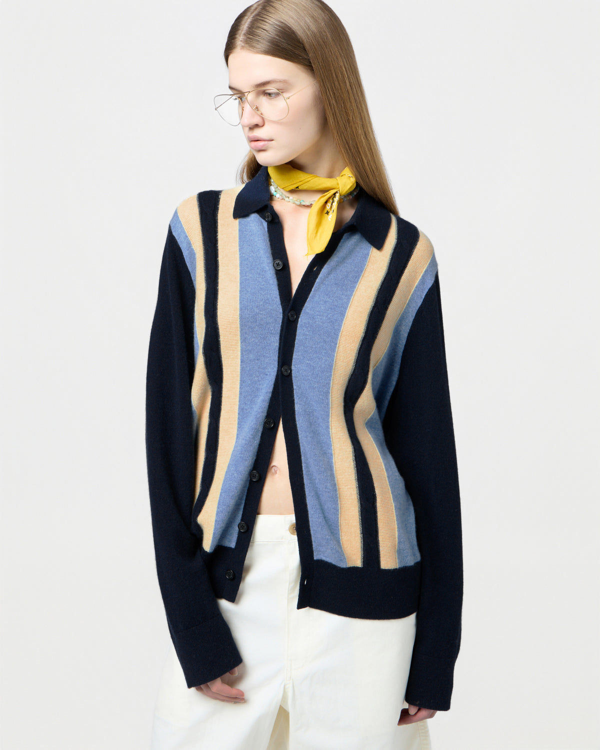 Cable Plaza Shirt - Midnight Combo