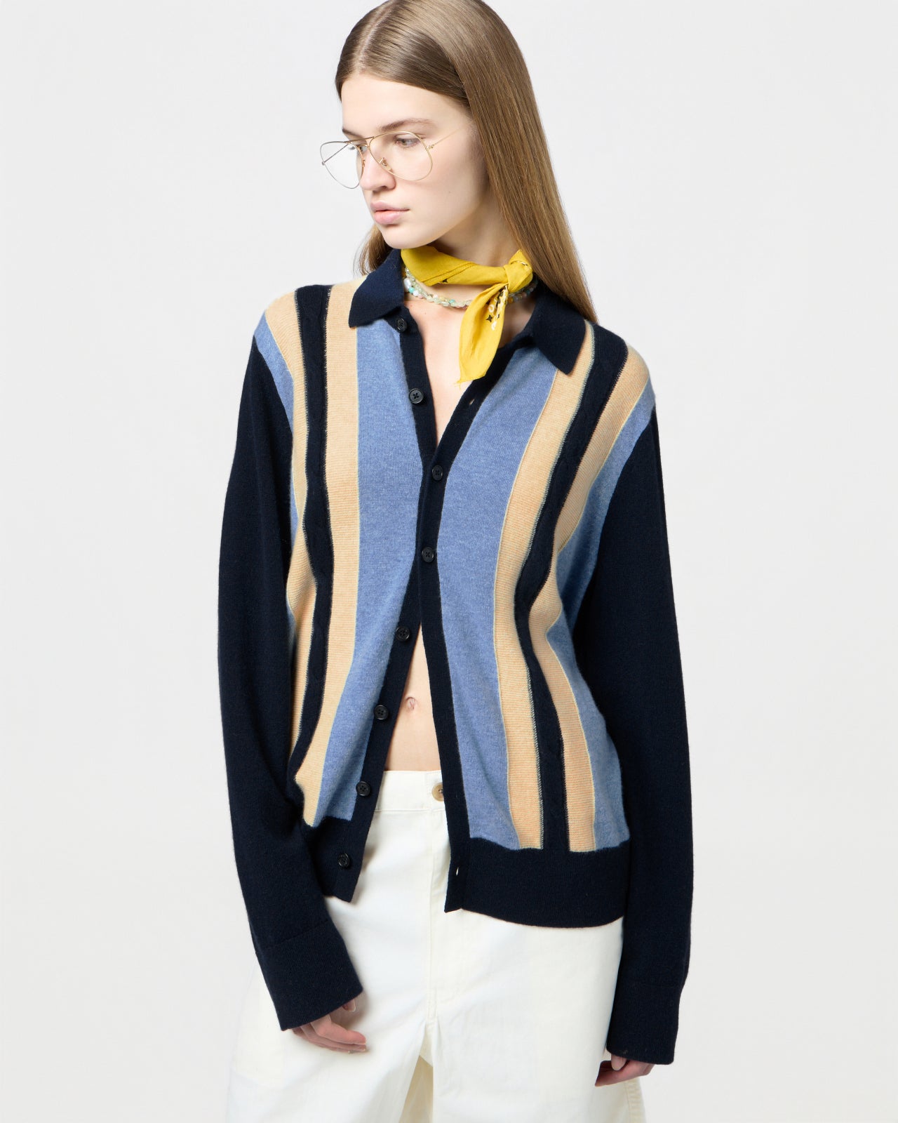 Cable Plaza Shirt - Midnight Combo