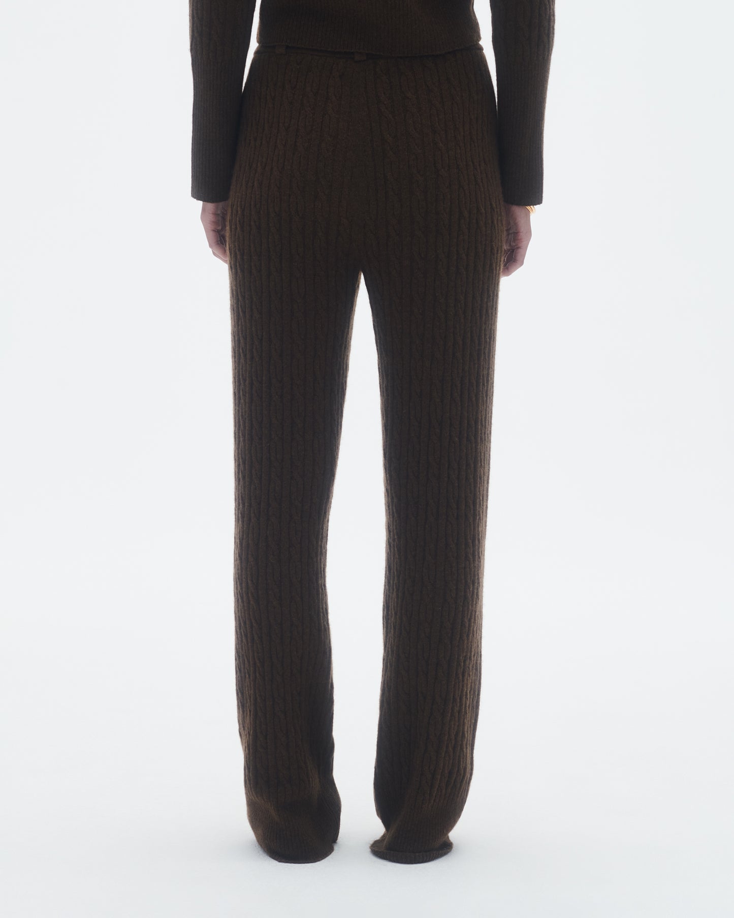 Cable Trouser - Chestnut