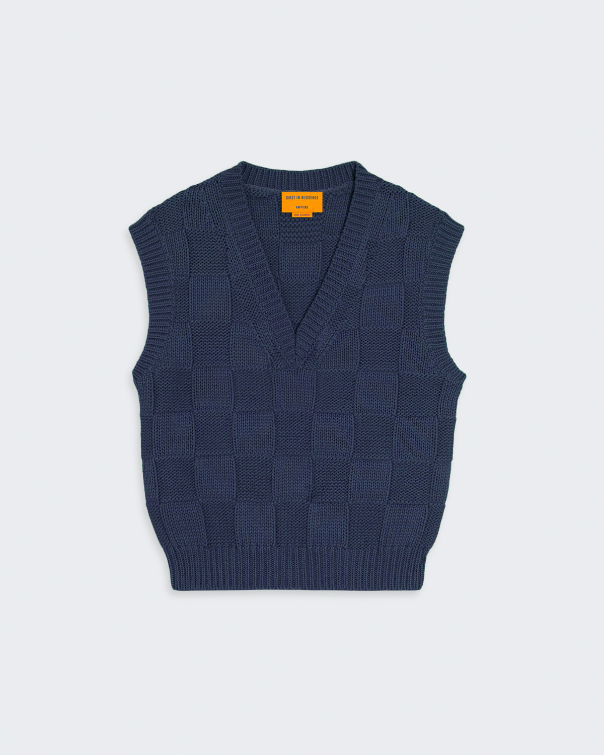 Checker Vest - Midnight