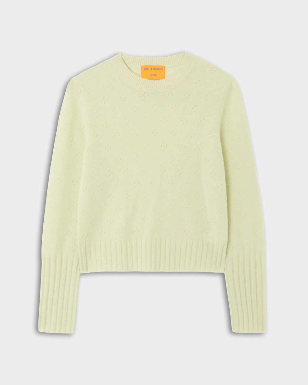 Compass Shrunken Crew - Limewash