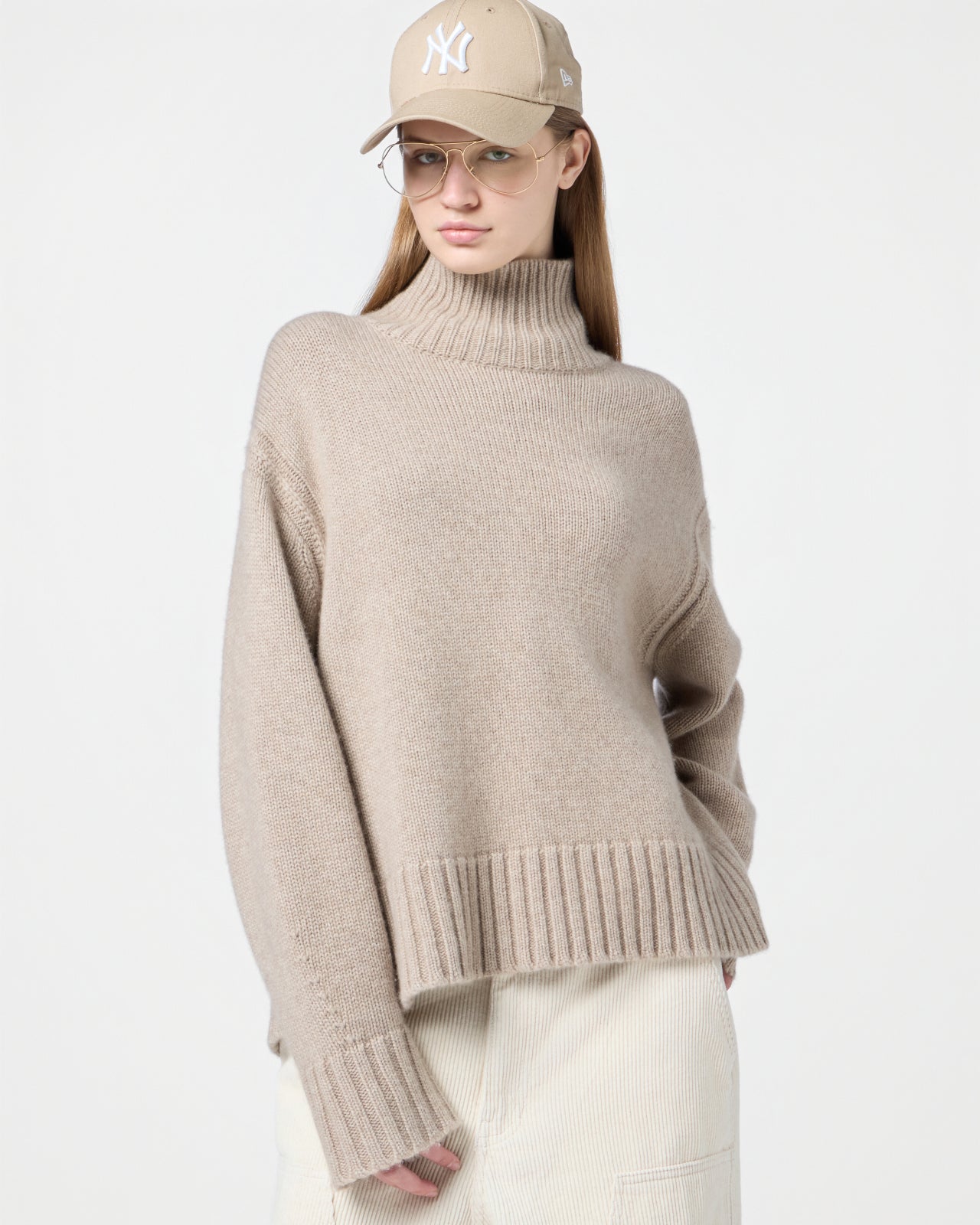 Cozy Turtleneck - Taupe
