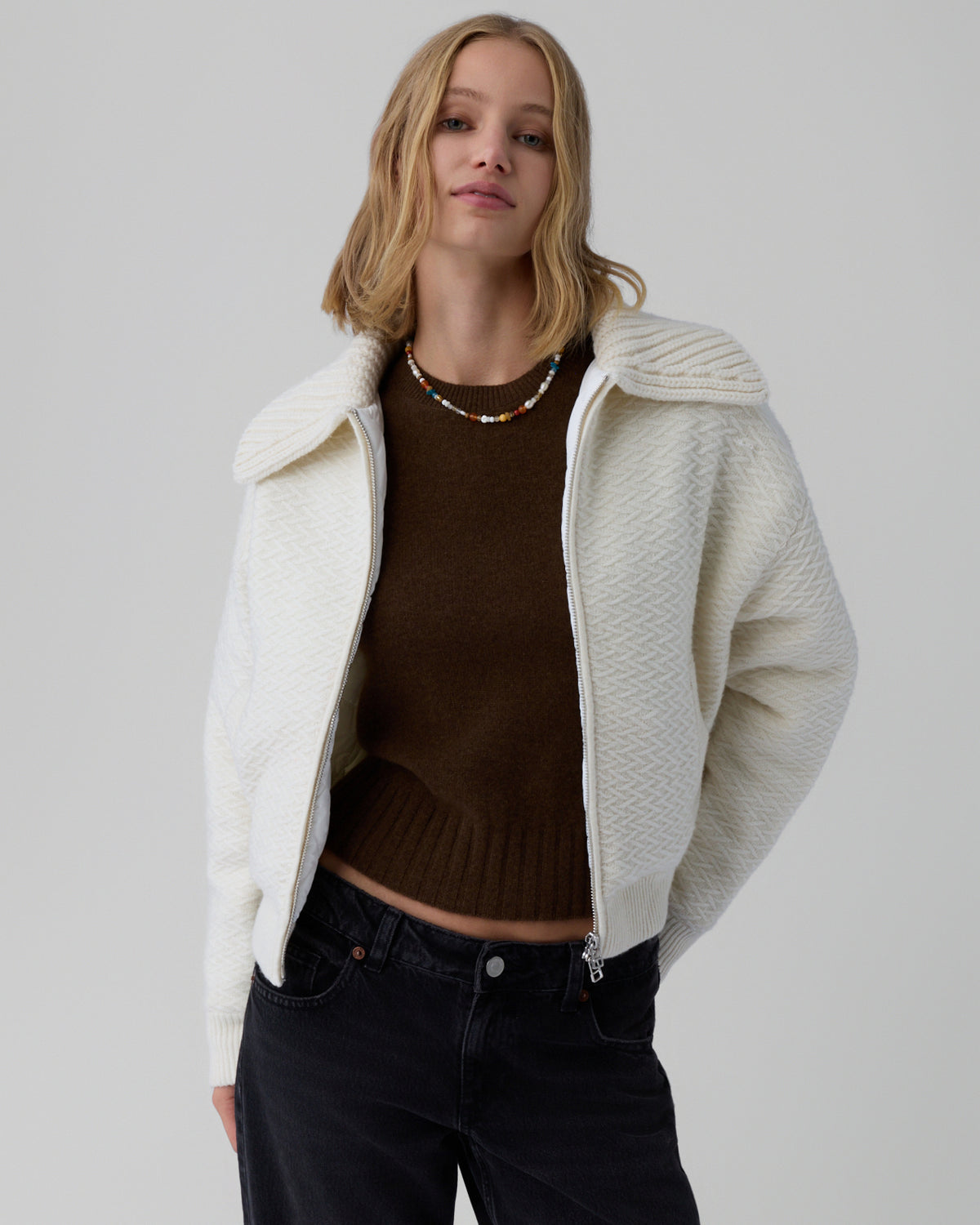 Cross Country Bomber - Cream