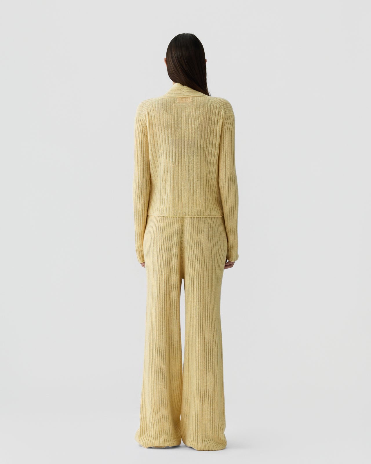 Rib Stealth Cardigan - Butter