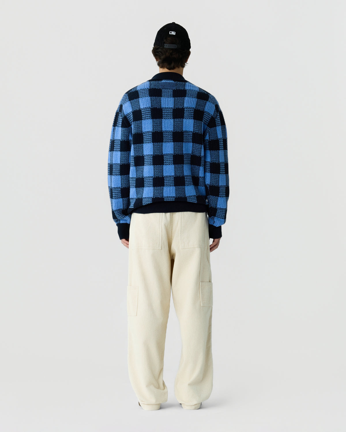 Checker Allday Polo - Midnight/Delft Blue